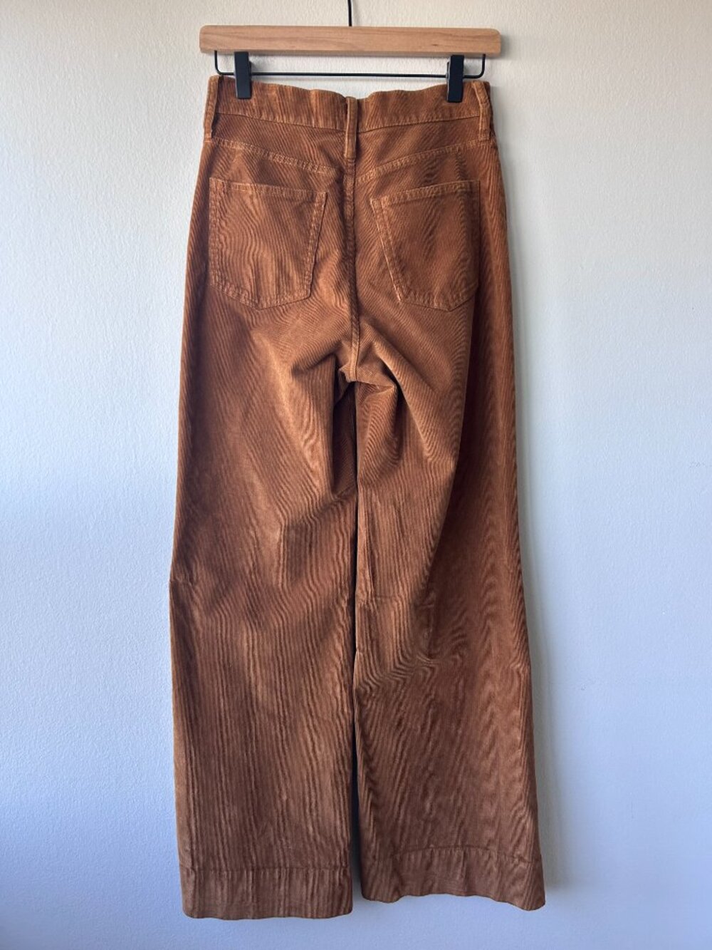 J.Crew Re-Imagined High Rise ’90s Wide Leg Corduroy Pants Brown 25 - Picture 4 of 10